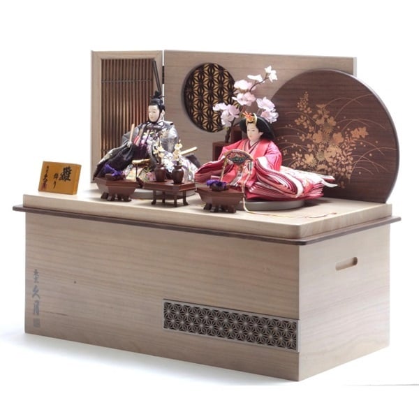 久月 親王収納飾り「美麗」 4960282394166 ひな人形 雛人形 | イオン