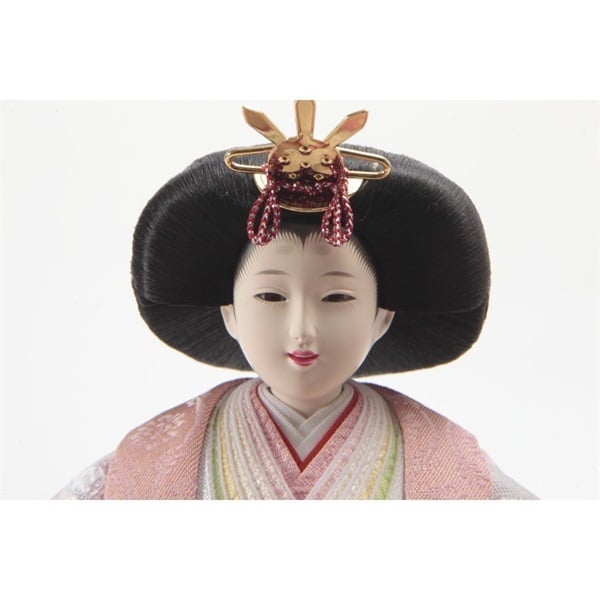 久月 親王ケース飾り「小雪」 4960282394173 ひな人形 雛人形 | イオン