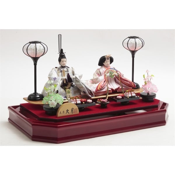 久月 親王ケース飾り「鈴音」 4960282394203 ひな人形 雛人形 | イオン