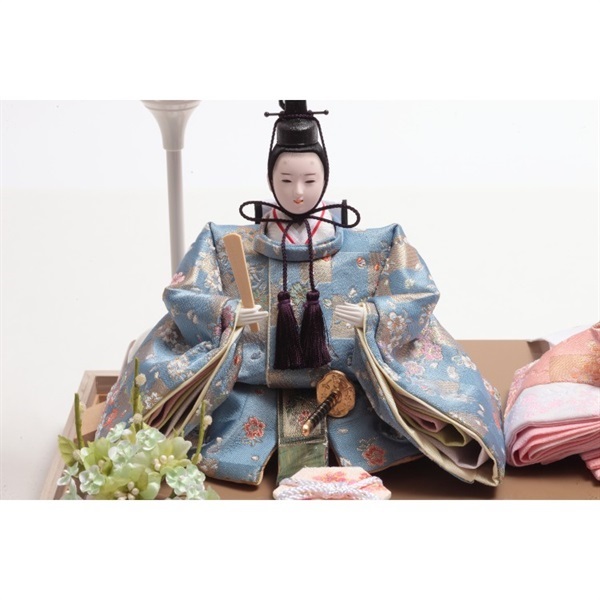 久月 親王ケース飾り「清花」 4960282394210 ひな人形 雛人形 | イオン