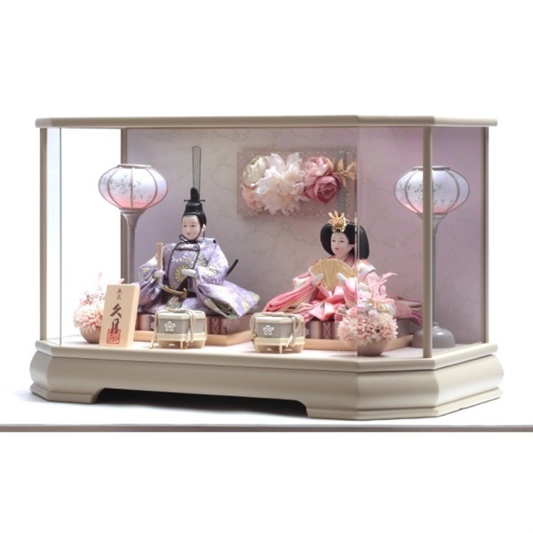 限定品】! 雛人形 久月作 ひな人形 ケース入り 浮世人形 花娘 極美品