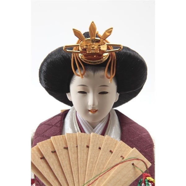 久月 親王ケース飾り「陽紅」 4960282394258 ひな人形 雛人形 | イオン