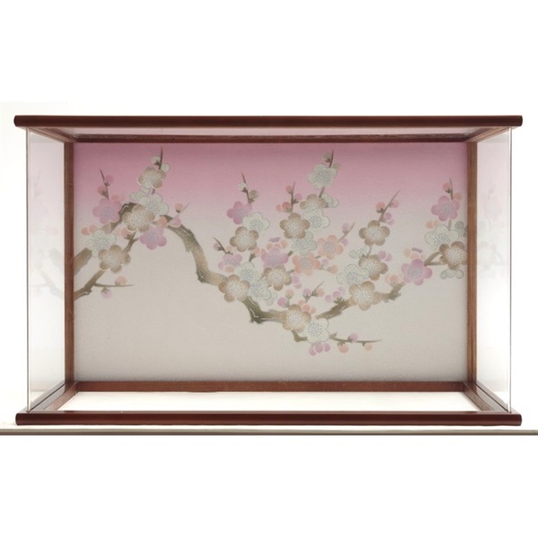 ❤週末お値下げ❤未使用品★雛人形　ケース飾り 久月 親王ケース飾り「梅花」 4960282394289 ひな人形 雛人形 | イオン