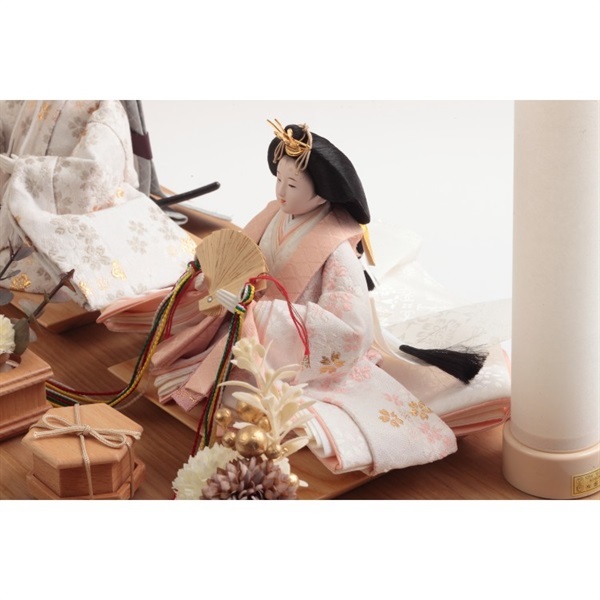雛人形 久月 桃小町 【値下げしました】 久月 親王ケース飾り「桃小町 彩葉」 4960282394326 ひな人形 雛人形