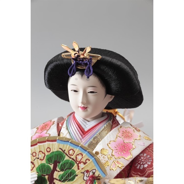 久月 親王ケース飾り「ひかり」 4960282394395 ひな人形 雛人形