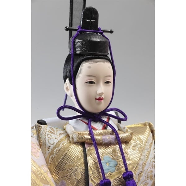 久月 親王ケース飾り「ひかり」 4960282394395 ひな人形 雛人形