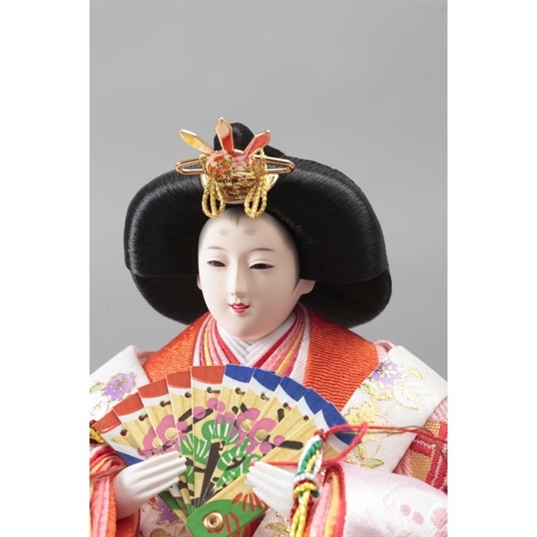 久月 親王ケース飾り「桃希」 4960282394432 ひな人形 雛人形 | イオン