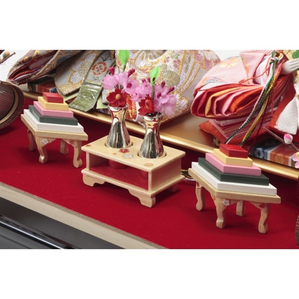 久月 親王ケース飾り「桃希」 4960282394432 ひな人形 雛人形 | イオン