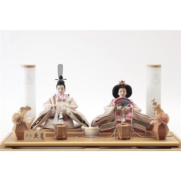 久月 親王ケース飾り「菜月」 4960282394487 ひな人形 雛人形 | イオン