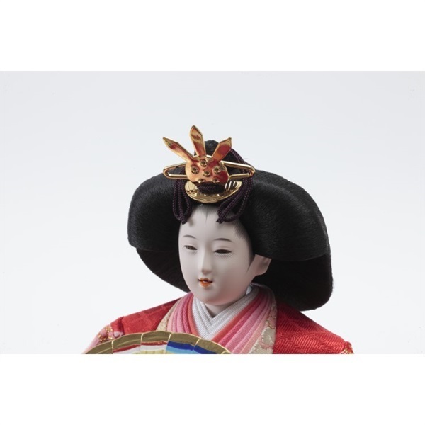 ゆず】御殿飾りお人形飾り 道具付き ygasygajisagut.jpg