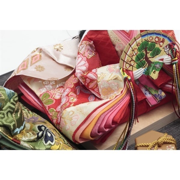 久月 親王ケース飾り「柚花里」 4960282394494 ひな人形 雛人形