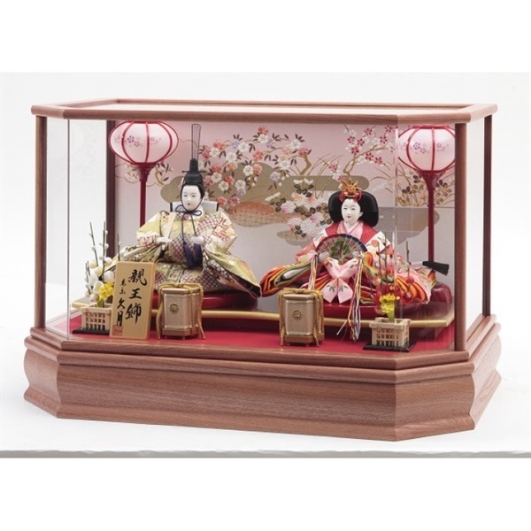 久月 親王ケース飾り「ひなた」 4960282394999 ひな人形 雛人形