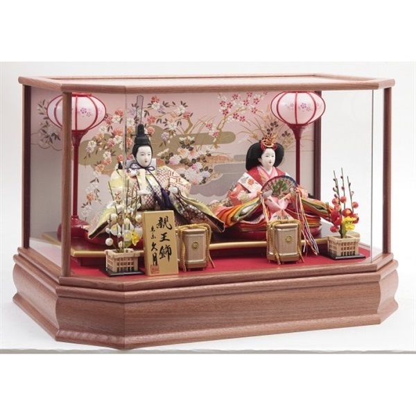 久月 親王ケース飾り「ひなた」 4960282394999 ひな人形 雛人形