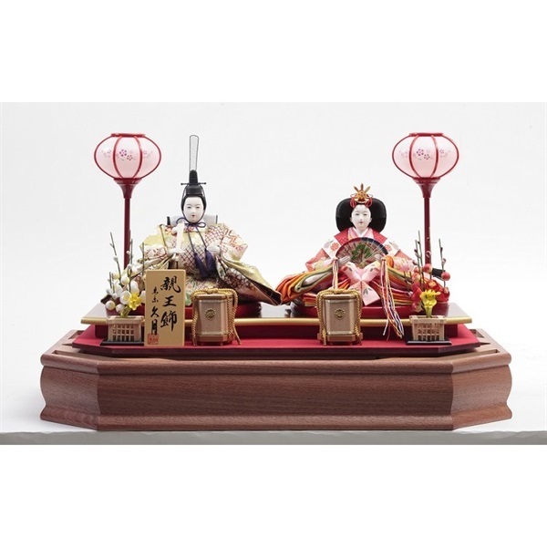 久月 親王ケース飾り「ひなた」 4960282394999 ひな人形 雛人形