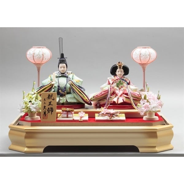 久月 親王ケース飾り「ひより」 4960282395002 ひな人形 雛人形