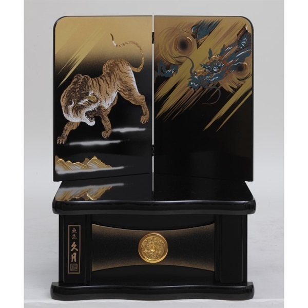 久月 兜収納飾り「龍虎伝説 優斗」 4960282587544 五月人形 | イオン