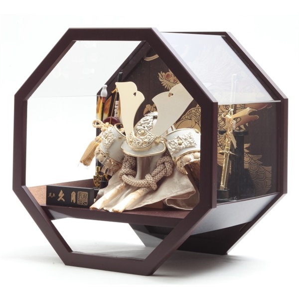 久月 兜ケース飾り「八角龍神(はっかくりゅうじん)」 五月人形 かぶと