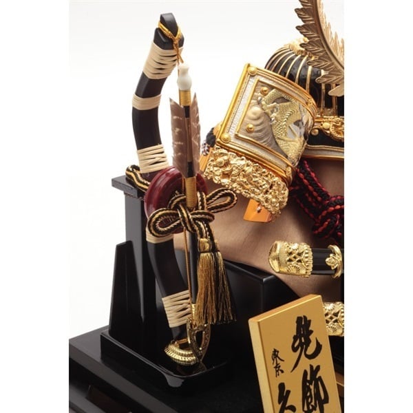 久月 兜ケース飾り「龍虎徳川(りゅうことくがわ)」 五月人形 かぶと