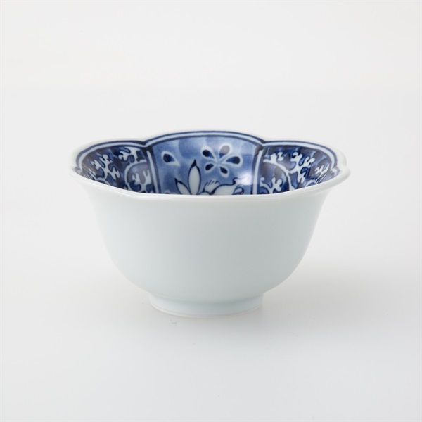 波佐見焼 兎濃唐草 花型小付 | イオンスタイルオンライン 衣料品