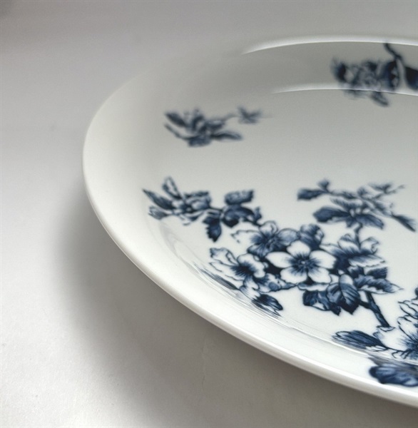 希少フランスGien【 Toile de Jouy 】トワルドジュイ プレート大