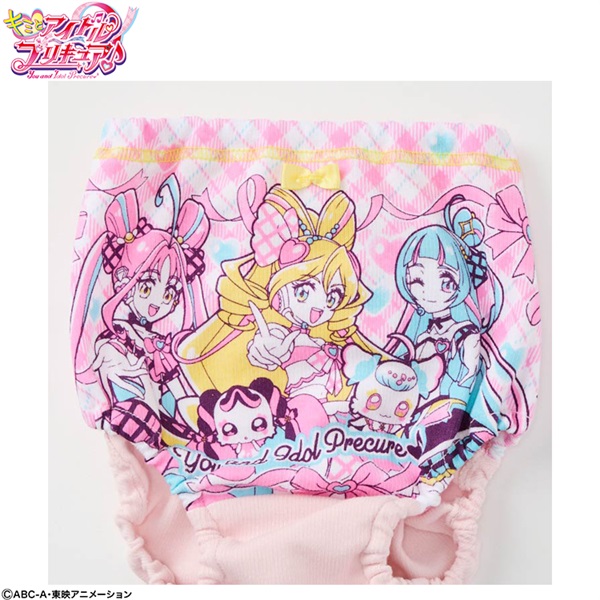 キミとアイドルプリキュア♪ 2枚組ショーツ 女の子 キッズ100cm-120cm