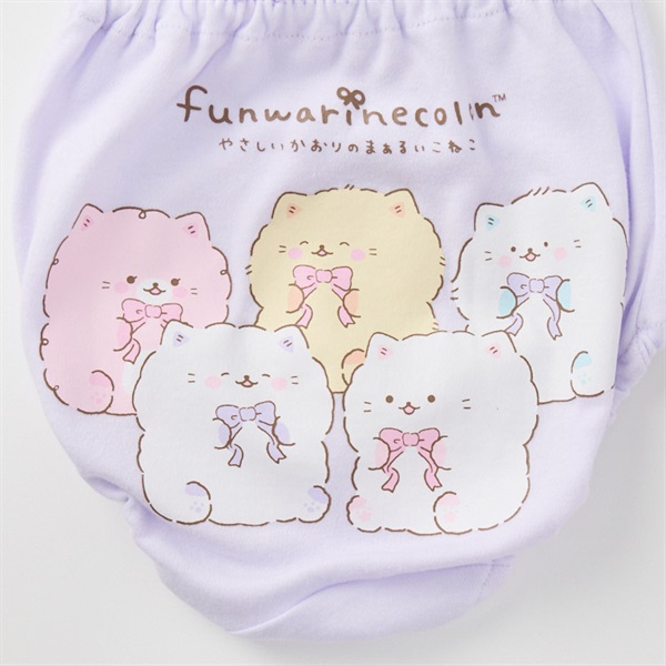 ふんわりねころん 2枚組ショーツ 女の子 キッズ110cm-130cm