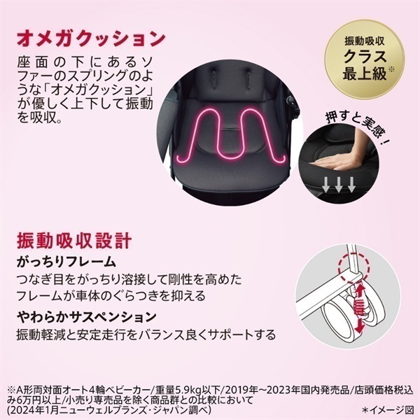 aprica アップリカ ラクーナ クッション AG グリーン 1ヶ月～ 両対面