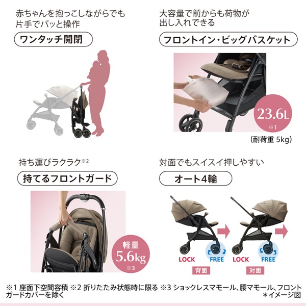 2/6ｰ3/1 3000WAONポイント進呈】アップリカ ラクーナクッション AH