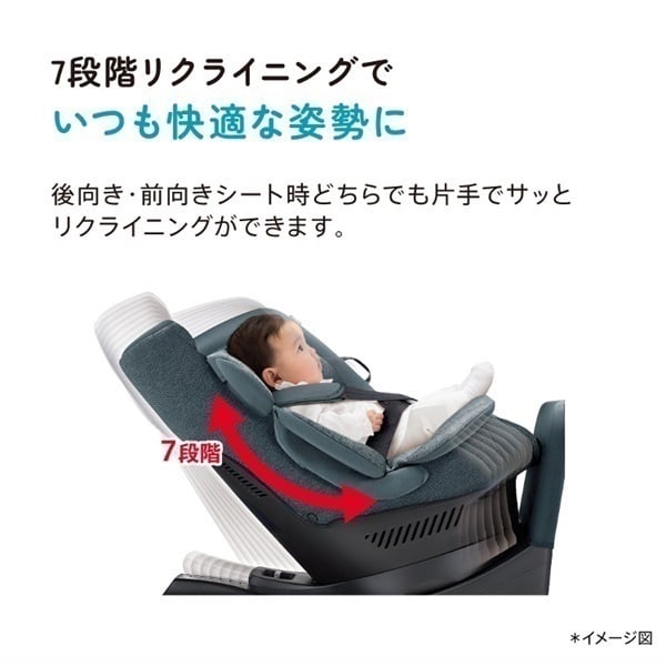 アップリカ クルリラ プラス ライト AB ネイビー 新生児