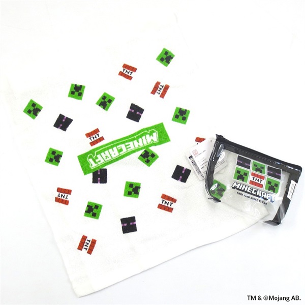 マインクラフト 26 マイクラハンドタオルポーチ白 4969499999393 新