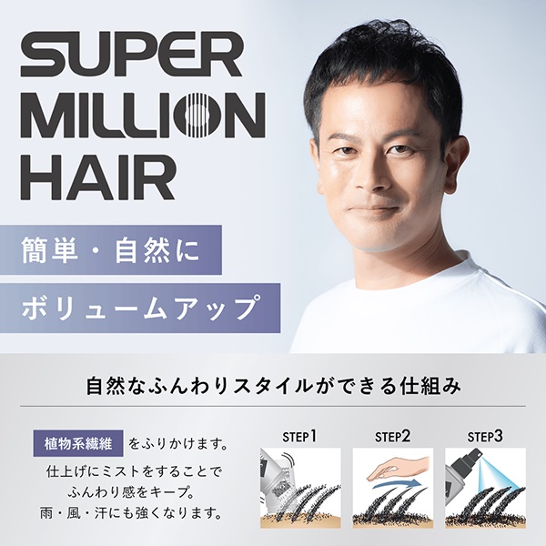 スーパーミリオンヘアー コンパクトセット 10g+15ml SUPER MILLION