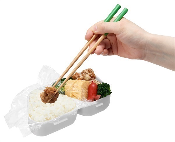 単品7個セット】 おにぎりランチケース 大きめ ブラック オー