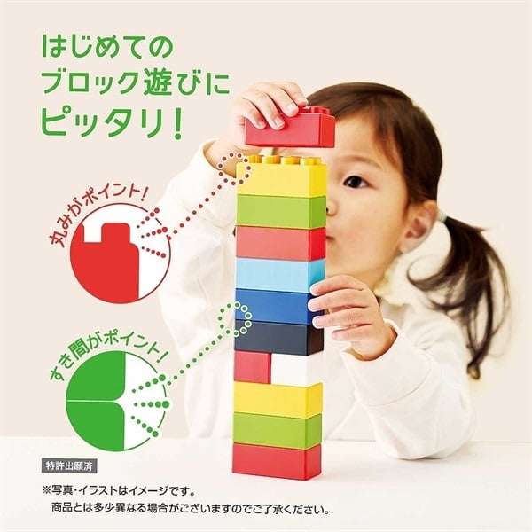 のった　（プロフご確認ください）　 OD-02A おおきなダイヤブロック はじめてのブロックあそび