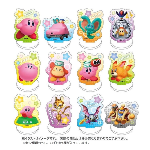 星のカービィ 30th アクリルスタンドコレクション　全8種類フルコンプセット 星のカービィ コレクション雑貨 30th アクリルスタンド