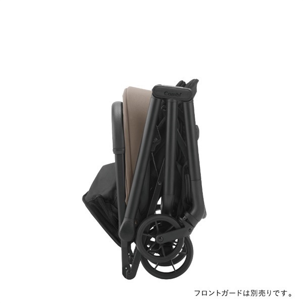 コンビ auto N second BQ グレージュ 6ヶ月～ 背面 ベビーカー