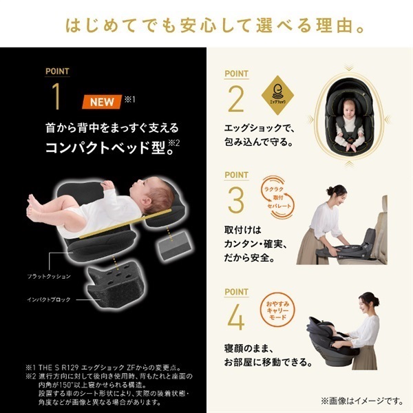 コンビ ホワイトレーベル THE S R129 エッグショック ZG