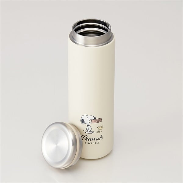 スケーター ステンレスマグボトル スヌーピー バッジ PEANUTS SNOOPY