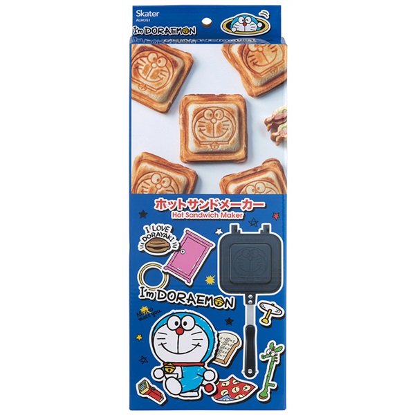 非売品 レア♡ 可愛い ドラえもん　ホットサンドメーカー 希少品 スケーター アルミ製 ホットサンドメーカー ドラえもん | イオン