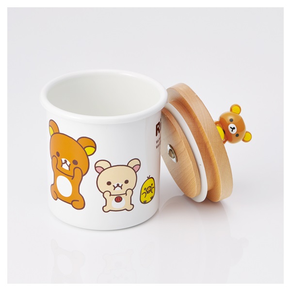 新品❣️リラックマ　ハニー&スマイル　フェイクポット　キャニスター　平成レトロ マスコット付き キャニスター リラックマ | イオンスタイルオンライン