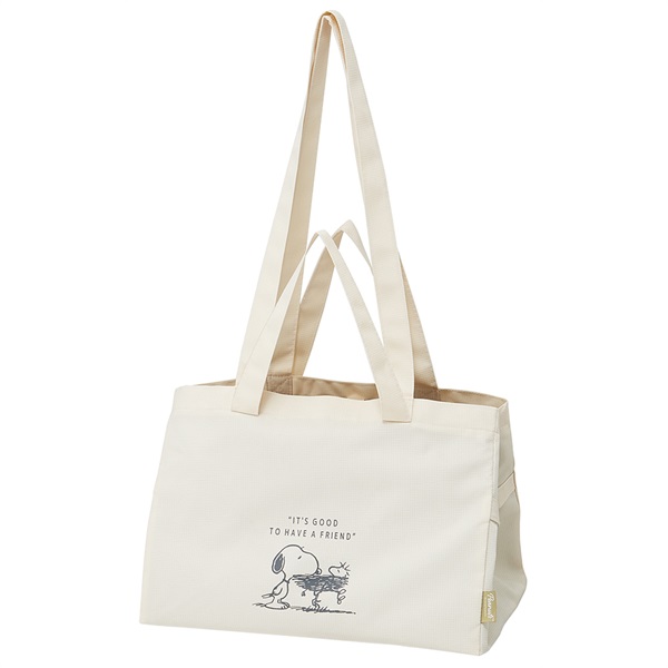 スケーター サイドベルト付き保冷バッグ スヌーピー 買い物