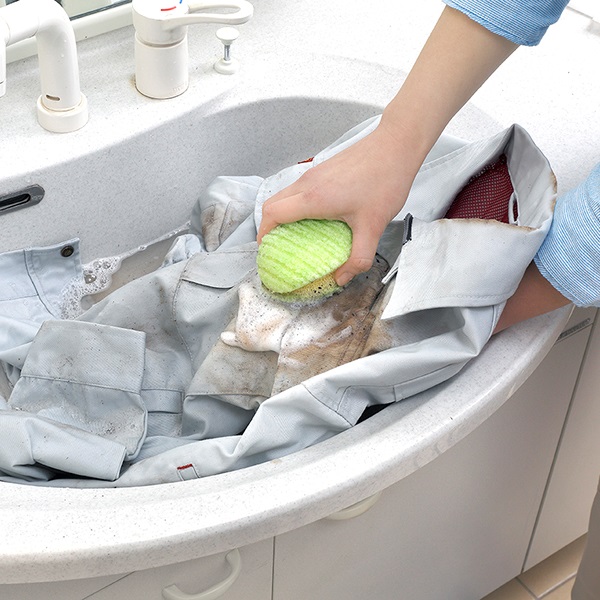 サンコー びっくりフレッシュ ちょこっと洗濯 洗濯 汗じみ