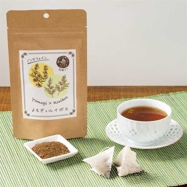 ゼンヤクノー よもぎ×ルイボス茶 10袋入 ノンカフェイン ティーバッグ