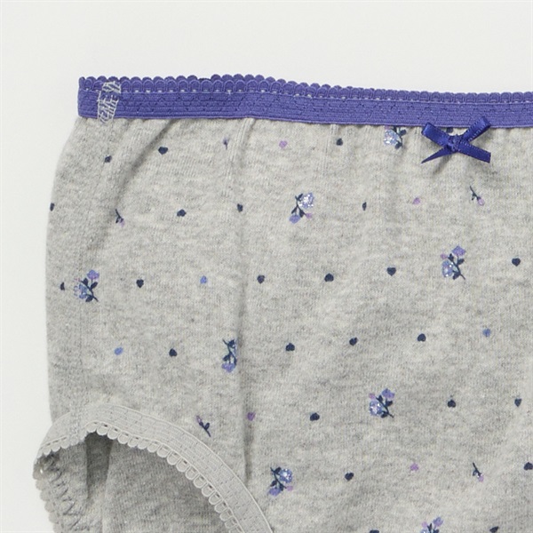 ショーツ2枚組 綿100% 花柄 GIRLS 女の子 トップバリュ キッズ