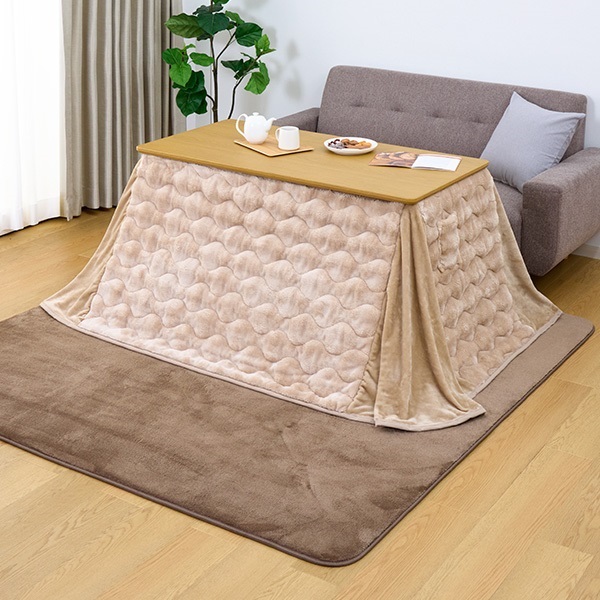 ホームコーディ USBコンセント付き こたつ　高さ調整可 ホームコーディ 高さが変えられるソファ前こたつ | イオンスタイル