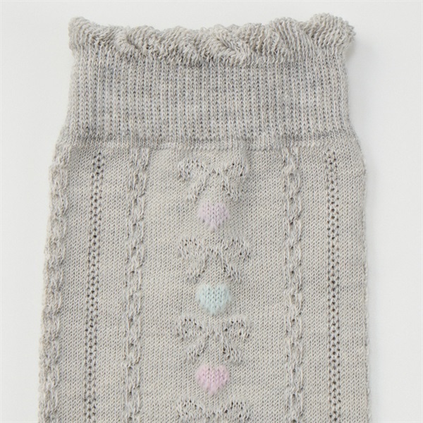 カジュアルハイソックス2足組 女の子 トップバリュ キッズ 16-21cm