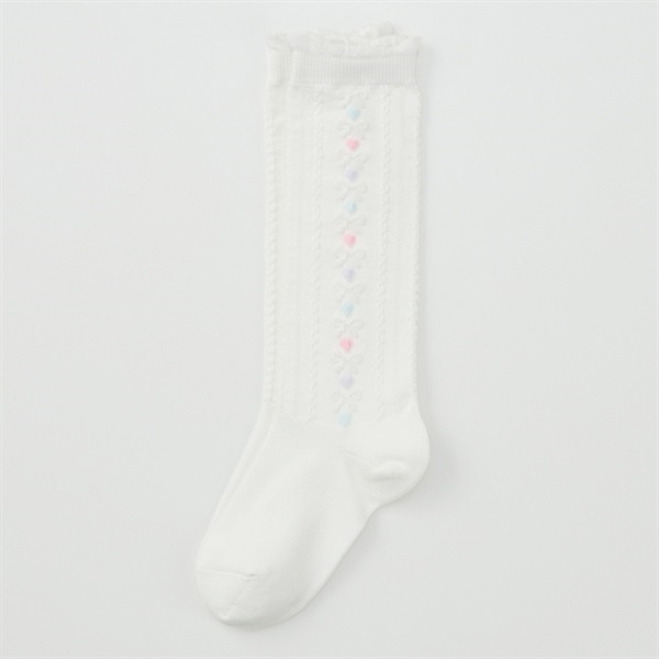 カジュアルハイソックス2足組 女の子 トップバリュ キッズ 16-21cm