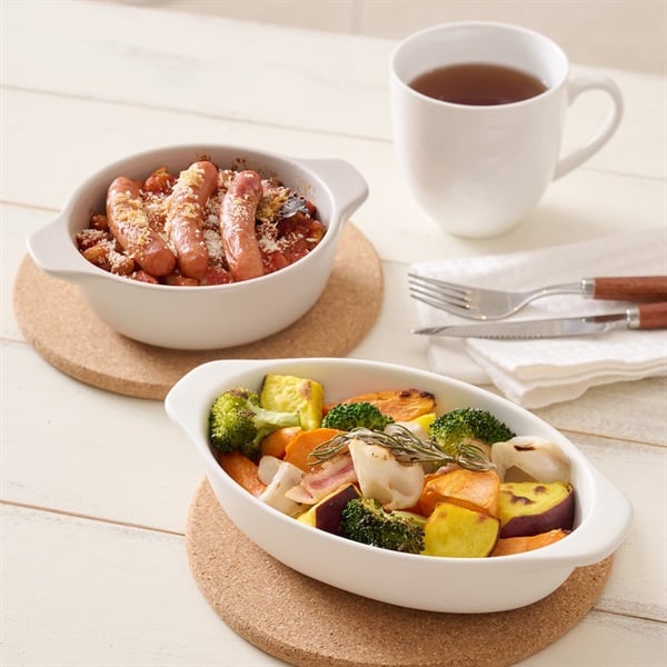 ホームコーディ 耐熱グラタン皿 オーバル | イオンスタイルオンライン