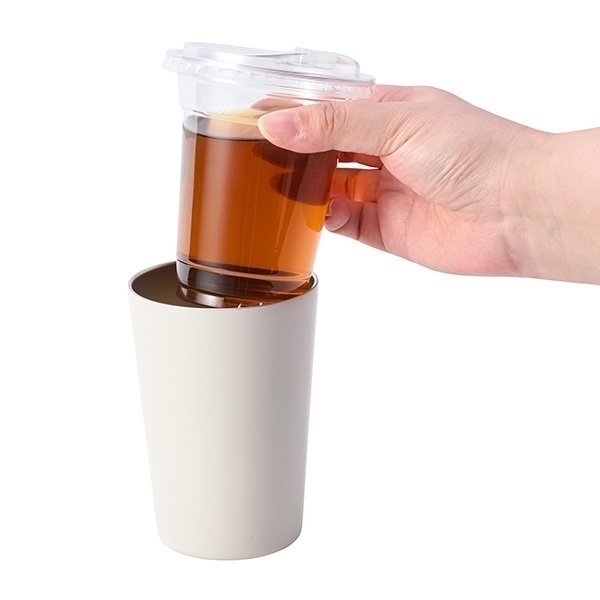 ホームコーディ カップホルダーにも使えるタンブラー 460mL | イオン