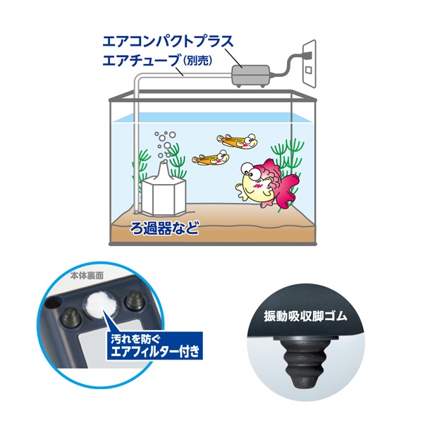 エアコンパクト プラス 1個 Suisaku 水作 | イオンスタイルオンライン