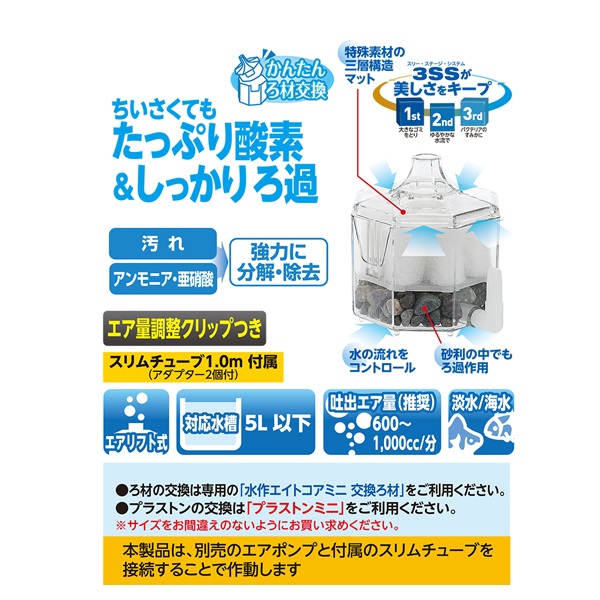 水作エイト エイトコア ミニ 1セット Suisaku 水作 | イオンスタイル